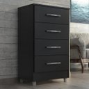 Ver imagem 2 de Cômoda Flavia 4 Gavetas