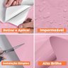 Papel Adesivo Envelopamento Móveis Rosa Unico Brilho Lavavel 5m - 8