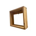 Ver imagem 2 de Nicho Prateleira de Madeira 38x36x9 Cm Pinus com Furação