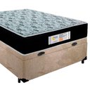 Ver imagem 6 de Cama Box Casal Suede + Colchão Molas Ensacadas Sereneprime Sonnolux 138cm Bege - Suporta até 110kg