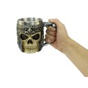 Ver imagem 6 de Caneca Inox Caveira Viking Choop Cerveja Festa Mxf16335