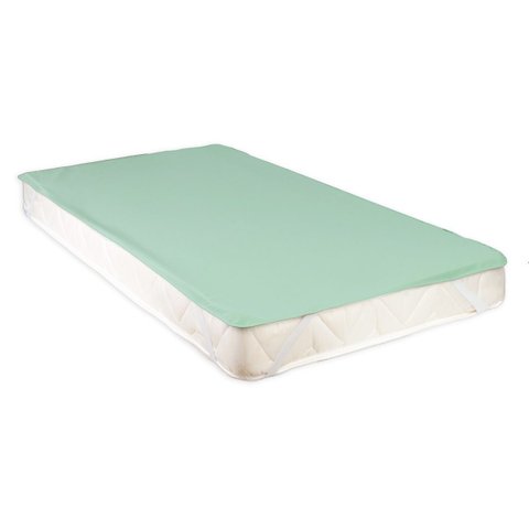 Capa Protetora de Colchão Impermeável Casal Padrão 138x188cm com Elástico:verde