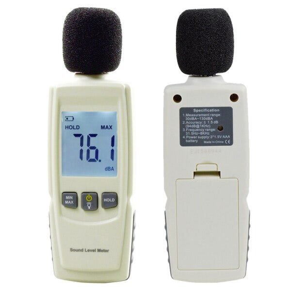 Decibelímetro Digital Medidor De Som De 30 A 130 Decibéis - 2