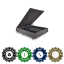 Ver imagem 5 de Cama Box Baú King 193x203 Cm Linho com Pistão a Gás