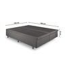 Cama Box Baú King 193x203 Cm Linho com Pistão a Gás - 2