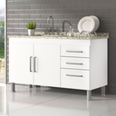 Ver imagem 2 de Balcão de Pia Gemeos 114cm