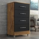 Ver imagem 2 de Cômoda Flavia 4 Gavetas