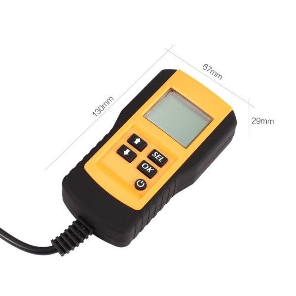 Teste De Bateria 12v Ae300 Digital Analisador Diagnostico - Amarelo