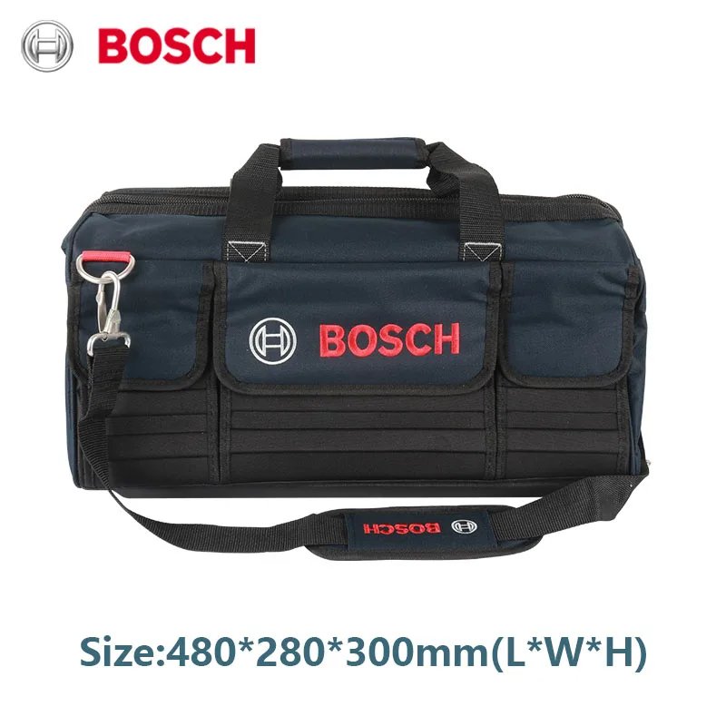 Bosch-bolsa de Ferramentas Portátil Durável, Chave de Fenda Elétrica, Chave de Perfuração, Bolsa Ran