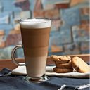 Ver imagem 4 de Kit 2 Taça Cappuccino de Vidro Importada Caneca 310ml Coffee