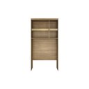 Ver imagem 3 de Modulado de Quarto Armário Ponte Aéreo Casal Rizon-linea C- 3 Portas Cumaru-fendi 25 - Novo