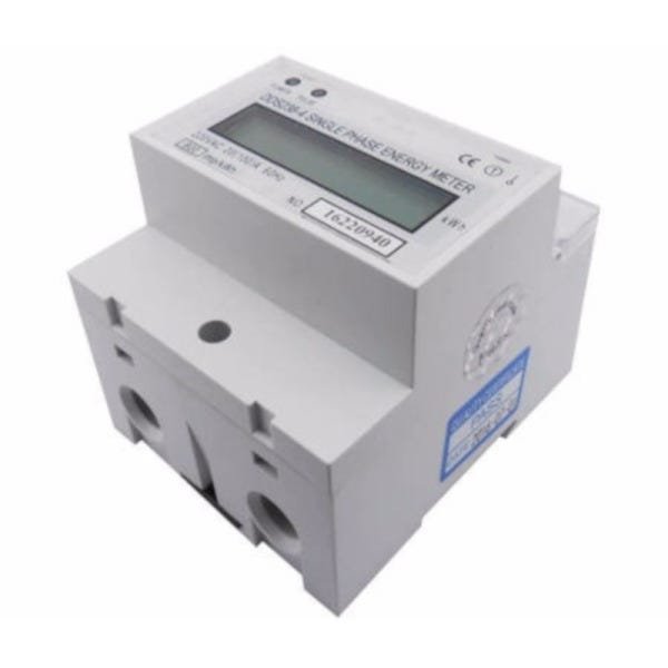 Medidor Consumo Energia Monofásico 220v 100A Wattimetro AC - 3