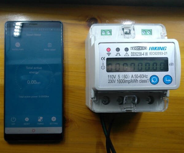 Medidor energia AC DDS238-4 w 1Fase 110/220V 60A wifi - 3