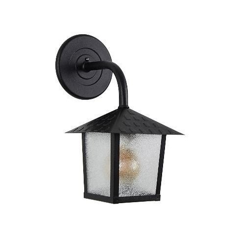 Arandela Colonial Nina Quad Vd Pontilhado 1xe27 Preto