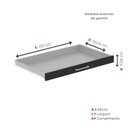 Ver imagem 7 de Mapoteca 10 Gavetas Map10 120,4cm X 122,3cm Aço