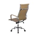 Ver imagem 6 de Conjunto com 3 Cadeiras Presidente Boston Giratória Regulagem de Altura a Gas Esteirinha Caramelo