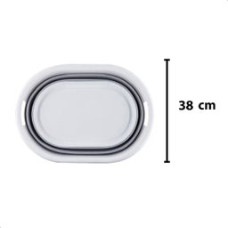 Cesto Retrátil de Silicone 26l - Prático e Versátil - 3