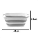 Ver imagem 2 de Cesto Retrátil de Silicone 26l - Prático e Versátil