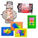 Ver imagem 1 de Trocador de Fraldas + 1 Tapete EVA Misto com 4 peças