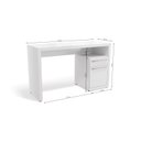 Ver imagem 4 de Escrivaninha para Notebook 74x120x45cm:Branco