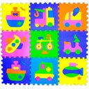 Ver imagem 1 de Tapete EVA Estampa Veículos