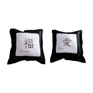 Kit com 2 Capas de Almofadas Decorativas