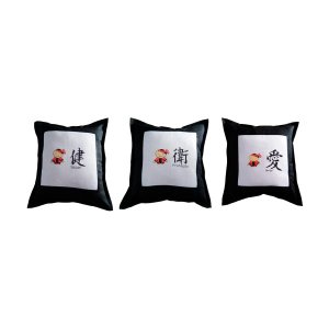 Kit com 3 capas de almofadas decorativas