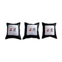 Ver imagem 1 de Kit com 3 capas de almofadas decorativas