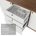 Ver imagem 7 de Balcão de Cozinha 60 cm 3 Gavetas (sem Tampo) Rustic/Branco Vik Madesa
