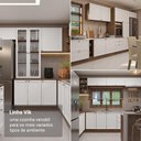 Ver imagem 5 de Balcão de Cozinha 60 cm 3 Gavetas (sem Tampo) Rustic/Branco Vik Madesa