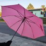 Mini Sombrinha 96cm Guarda Chuva Benetton Automática Rosa e Amarelo Fazzoletti - 4