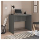 Ver imagem 2 de Mesa Escritório Escrivaninha Home Office 90cm Cubic Chumbo