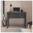 Ver imagem 3 de Mesa Escritório Escrivaninha Home Office 90cm Cubic Chumbo