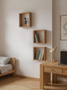 Ver imagem 2 de Kit de 3 Nichos 30cm Mdf Freijo - On Móveis