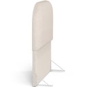 Ver imagem 6 de Cabeceira Cama Box 100cm Orgânica Lanna W01 Linho Cru - Lyam Decor