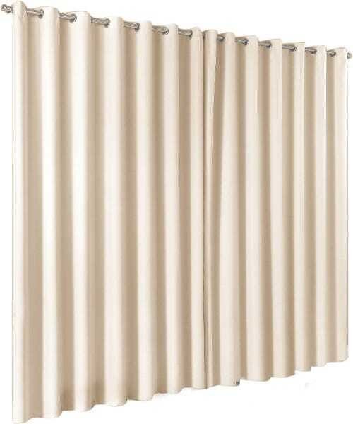 Cortina Blackout em Tecido 3 00x2 80 com Ilhos - Palha
