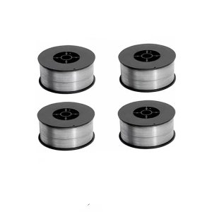 4 Rolos com 1Kg Arame de Solda Revestido Mig S Gás 0.8mm