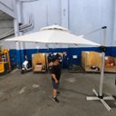 Ver imagem 4 de Ombrelone Guarda Sol Tenda Piscina Praia Deck Varanda Area Lazer Quintal Jardim Ajuste Manivela Vera