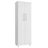 Armário Lavanderia Multiuso Nina 2 Portas Branco - Saga Decor - 1