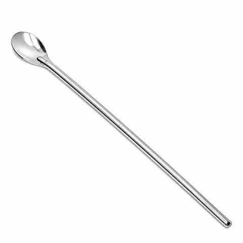 Colher Bailarina 30cm Aço Inox Drinks Coquetel Bar Cozinha