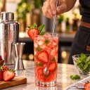Ver imagem 6 de Colher Bailarina 30cm Aço Inox Drinks Coquetel Bar Cozinha