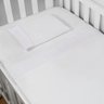 Jogo de Lençol Mini Berço Branco 3pçs Percal 200 Fios - 2