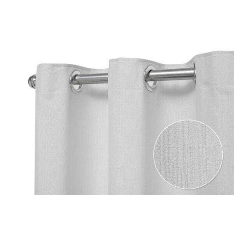 Cortina Rústica Lisa 4 00 X 2 50 Mts Esticado:branco
