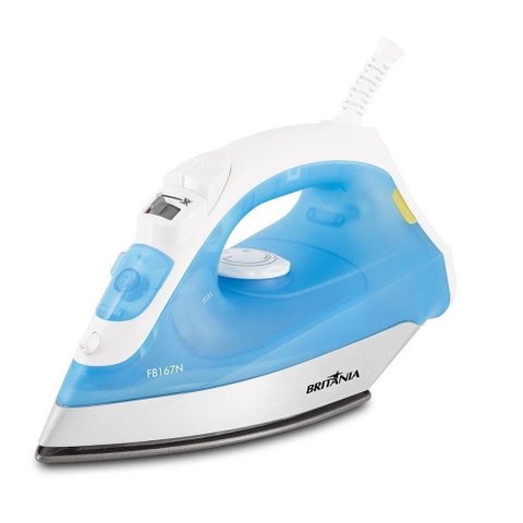 Ferro de Passar a Vapor Britania 1120W Azul 220V