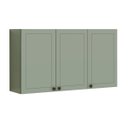 Ver imagem 2 de Armário Cozinha Aéreo 120cm 3 Pts Conecta Frizz Verde Mint
