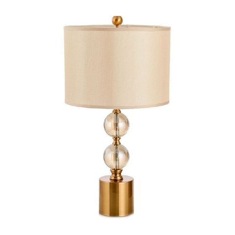 Abajur Clássico Valência em Cristal - 65x36cm