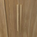 Ver mais imagens de Quarto Modulado Kappesberg Adapt Nogueira 4 Peças