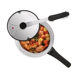 Panela De Pressão Polida 4,5l Rochedo Turbo - 3