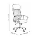 Ver imagem 4 de Cadeira de Escritório Diretor Giratória Office Astra Cor Preto - Sallar Home