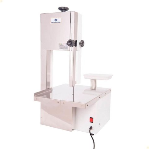 Serra Fita 1,46mts Delta Grill Semi Inox 1/3 Cv Bivolt Monofásica com Moedor 5 Bocas 1039